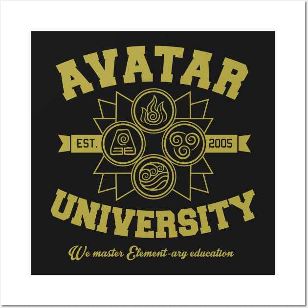 Avatar University Wall Art by Arinesart